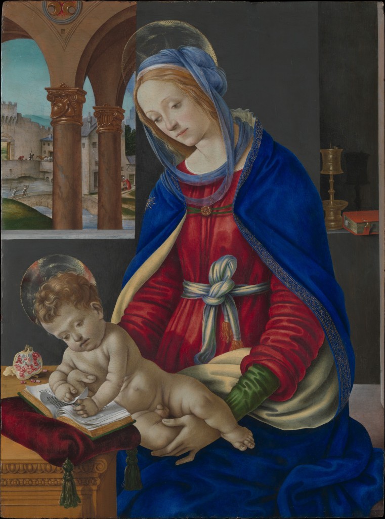 filippino lippi madonna and child 1420