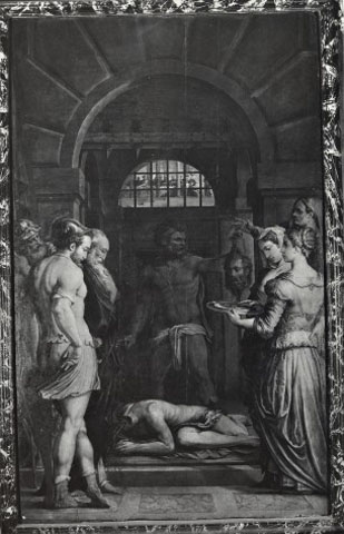 Vasari Giorgio , Decapitazione di san Giovanni Battista - insieme